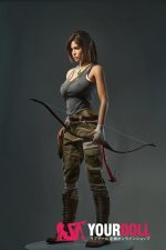 Game Lady 166cm Eカップ No.07_1 ブラウン肌 フルシリコン カッコイイ コスプレ系 ラブドール - 画像 (16)