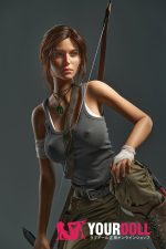 Game Lady 166cm Eカップ No.07_1 ブラウン肌 フルシリコン カッコイイ コスプレ系 ラブドール - 画像 (7)