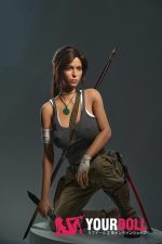 Game Lady 166cm Eカップ No.07_1 ブラウン肌 フルシリコン カッコイイ コスプレ系 ラブドール - 画像 (9)