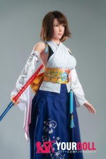 Game Lady 167cm Dカップ No.06_1 ノーマル肌 フルシリコン 巫女 コスプレ系 ラブドール - 画像 (9)