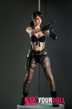 Game Lady 168cm Eカップ No.13_1 ノーマル肌 フルシリコン クール コスプレ系 ラブドール - 画像 (16)
