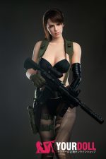 Game Lady 168cm Eカップ No.13_1 ノーマル肌 フルシリコン クール コスプレ系 ラブドール - 画像 (10)