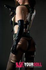 Game Lady 168cm Eカップ No.13_1 ノーマル肌 フルシリコン クール コスプレ系 ラブドール - 画像 (7)