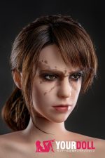 Game Lady 168cm Eカップ No.13_1 ノーマル肌 フルシリコン ワイルド コスプレ系 ラブドール - 画像 (4)