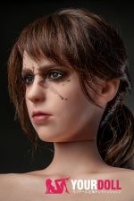 Game Lady 168cm Eカップ No.13_1 ノーマル肌 フルシリコン ワイルド コスプレ系 ラブドール - 画像 (5)