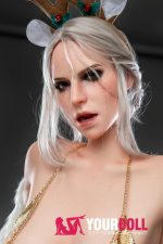 Game Lady 168cm Eカップ No.14_1 ノーマル肌 顎機能付き フルシリコン コスプレ系 欧米風 - 画像 (2)