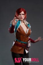 Game Lady 168cm Eカップ No.17_1 ノーマル肌 フルシリコン クール コスプレ系 ラブドール - 画像 (8)
