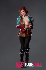 Game Lady 168cm Eカップ No.17_1 ノーマル肌 フルシリコン クール コスプレ系 ラブドール - 画像 (12)