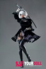 Game Lady 171cm Gカップ No.18_1 ノーマル肌 フルシリコン 目隠し 美人 コスプレ系 ラブドール - 画像 (13)