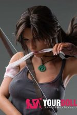 Game Lady 166cm Eカップ No.20_1 ブラウン肌 フルシリコン 顎機能付き 女戦士 コスプレ系 ダッチワイフ - 画像 (2)
