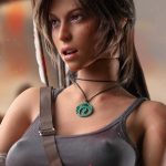Game Lady 166cm Eカップ No.20_1 ブラウン肌 フルシリコン 顎機能付き 女戦士 コスプレ系 ダッチワイフ