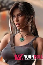 Game Lady 166cm Eカップ No.20_1 ブラウン肌 フルシリコン 顎機能付き 女戦士 コスプレ系 ダッチワイフ