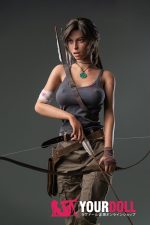 Game Lady 166cm Eカップ No.20_1 ブラウン肌 フルシリコン 顎機能付き 女戦士 コスプレ系 ダッチワイフ - 画像 (15)