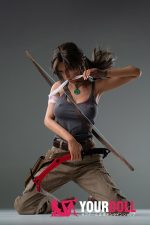 Game Lady 166cm Eカップ No.20_1 ブラウン肌 フルシリコン 顎機能付き 女戦士 コスプレ系 ダッチワイフ - 画像 (13)
