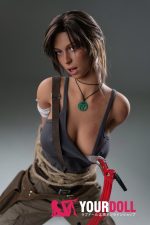 Game Lady 166cm Eカップ No.20_1 ブラウン肌 フルシリコン 顎機能付き 女戦士 コスプレ系 ダッチワイフ - 画像 (9)