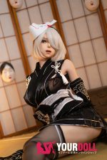 Game Lady 171cm Gカップ No.24_1 ノーマル肌 フルシリコン 顎機能付き 美人 コスプレ系 ラブドール - 画像 (6)