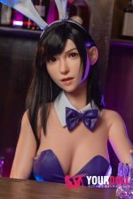 Game Lady 167cm Dカップ No.25_1 ノーマル肌 フルシリコン 顎機能付き バニー コスプレ系 ラブドール - 画像 (2)