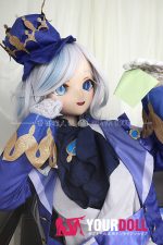 GUAVADOLL DM04 147cm Cカップ オッドアイ ノーマル肌  手描きメイク ビニール製のヘッド コスプレ系 綺麗 ラブドール - 画像 (2)