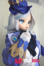 GUAVADOLL DM04 147cm Cカップ オッドアイ ノーマル肌  手描きメイク ビニール製のヘッド コスプレ系 綺麗 ラブドール - 画像 (3)