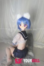 GUAVADOLL DM02 147cm Cカップ ノーマル肌 デカールメイク ビニール製のヘッド 可愛い ダッチワイフ - 画像 (6)