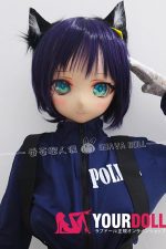 GUAVADOLL DM02 147cm Cカップ ノーマル肌  手描きメイク ビニール製のヘッド コスプレ系 ラブドール