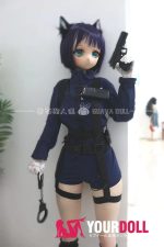 GUAVADOLL DM02 147cm Cカップ ノーマル肌  手描きメイク ビニール製のヘッド コスプレ系 ラブドール - 画像 (3)