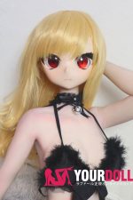GUAVADOLL DM02 147cm Cカップ ノーマル肌 デカールメイク ビニール製のヘッド（PVC）縦瞳孔 ラブドール