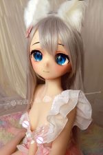 GUAVADOLL DM02 145cm Dカップ ノーマル肌 手描きメイク ビニール製のヘッド コスプレ系 癒し系 ラブドール