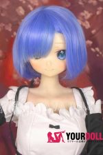 GUAVADOLL DM02 147cm Cカップ ノーマル肌  手描きメイク ビニール製のヘッド レム コスプレ系 ラブドール