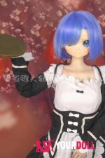 GUAVADOLL DM02 147cm Cカップ ノーマル肌  手描きメイク ビニール製のヘッド レム コスプレ系 ラブドール - 画像 (5)