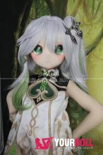 GUAVADOLL 136cm  AAカップ ノーマル肌 手描きメイク シリコンヘッド コスプレ系 ラブドール - 画像 (4)