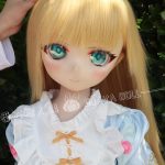 GUAVADOLL DM02 136cm AAカップ ノーマル肌 手描きメイク ビニール製のヘッド 癒し系 ラブドール