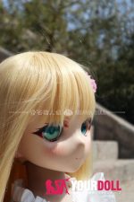 GUAVADOLL DM02 136cm AAカップ ノーマル肌 手描きメイク ビニール製のヘッド 癒し系 ラブドール - 画像 (3)