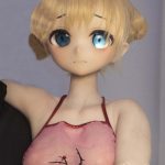 GUAVADOLL DM02 147cm Cカップ ノーマル肌  手描きメイク ビニール製のヘッド 良乳 ラブドール