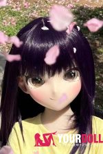 GUAVADOLL DM04 136cm AAカップ ノーマル肌 手描きメイク ビニール製のヘッド 可愛い ラブドール