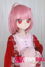 GUAVADOLL DM02 136cm AAカップ ノーマル肌 デカールメイク ビニール製のヘッド 麻吕眉 ラブドール - 画像 (2)