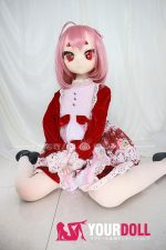 GUAVADOLL DM02 136cm AAカップ ノーマル肌 デカールメイク ビニール製のヘッド 麻吕眉 ラブドール - 画像 (3)
