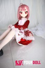 GUAVADOLL DM02 136cm AAカップ ノーマル肌 デカールメイク ビニール製のヘッド 麻吕眉 ラブドール - 画像 (4)