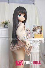 GUAVADOLL DM02 136cm  AAカップ ノーマル肌 手描きメイク ビニール製のヘッド 猫パンチ ラブドール - 画像 (4)