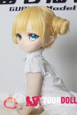 GUAVADOLL DM02 136cm AAカップ ノーマル肌 手描きメイク ビニール製のヘッド ちびっ子 ラブドール - 画像 (2)