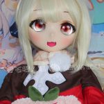 GUAVADOLL DM02 136cm AAカップ ノーマル肌 手描きメイク ビニール製のヘッド 八重歯 コスプレ系 ラブドール