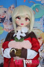 GUAVADOLL DM02 136cm AAカップ ノーマル肌 手描きメイク ビニール製のヘッド 八重歯 コスプレ系 ラブドール - 画像 (3)