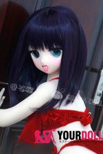 GUAVADOLL DM02 136cm AAカップ ノーマル肌 手描きメイク ビニール製のヘッド 舌出し ラブドール - 画像 (2)