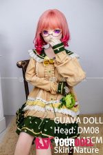 GUAVADOLL DM08 145cm Dカップ ノーマル肌 手描きメイク ビニール製のヘッド ボディ選択可 可愛い ラブドール - 画像 (8)