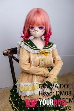 GUAVADOLL DM08 145cm Dカップ ノーマル肌 手描きメイク ビニール製のヘッド ボディ選択可 可愛い ラブドール - 画像 (3)