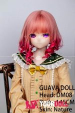 GUAVADOLL DM08 145cm Dカップ ノーマル肌 手描きメイク ビニール製のヘッド ボディ選択可 可愛い ラブドール - 画像 (5)