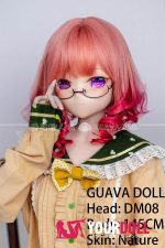 GUAVADOLL DM08 145cm Dカップ ノーマル肌 手描きメイク ビニール製のヘッド ボディ選択可 可愛い ラブドール - 画像 (4)