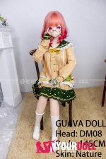 GUAVADOLL DM08 145cm Dカップ ノーマル肌 手描きメイク ビニール製のヘッド ボディ選択可 可愛い ラブドール - 画像 (6)