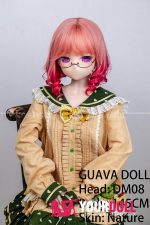 GUAVADOLL DM08 145cm Dカップ ノーマル肌 手描きメイク ビニール製のヘッド ボディ選択可 可愛い ラブドール - 画像 (7)