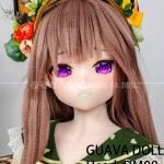 GUAVADOLL DM08 145cm Dカップ ノーマル肌 手描きメイク ビニール製のヘッド ボディ選択可 可愛い ラブドール